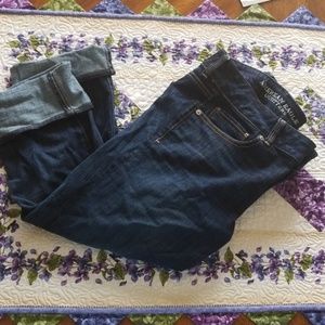 American Eagle Crop Jean's Size 12